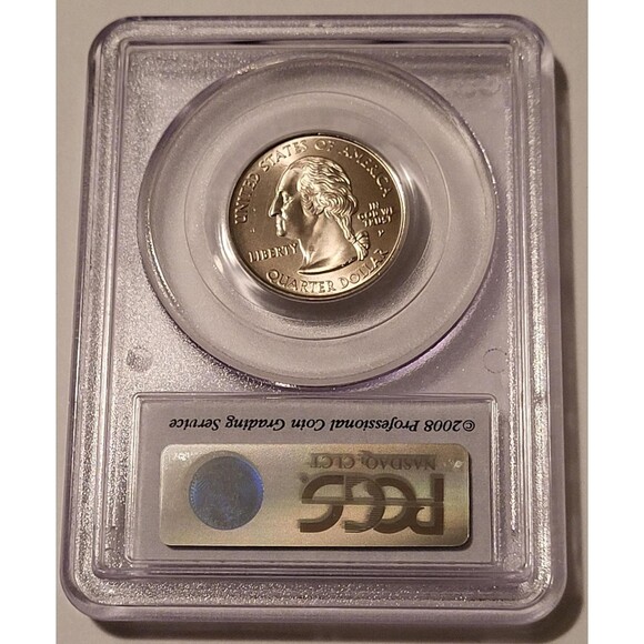 2007 P Idaho State Quarter MS68 PCGS Satin Finish - Picture 2 of 2